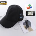 Rejtett / Rejthető WIFI Kamera 09 – Baseball sapkába építve 1080P HD