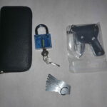 GOSO Premium 24 darabos Lockpick szett+gyakorló lakat+Pick Guns+kulcs készlet lock pick
