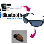 Micro füles spy headset Spy fülhallgató + Bluetooth indukciós szemüveg
